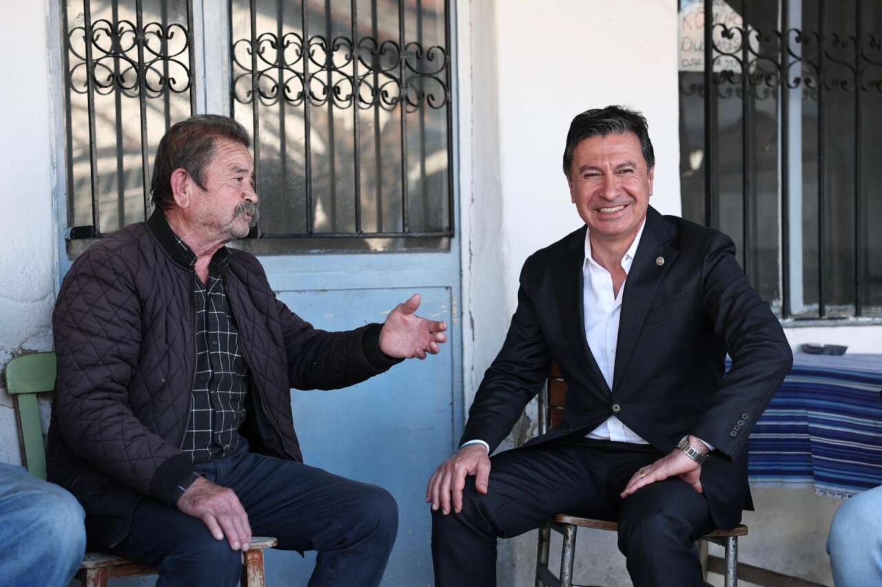 Başkan Aras Bafa’da Esnaf ve Vatandaşlarla Bir Araya Geldi 4